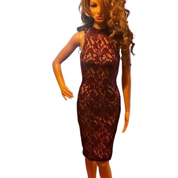 Love Fire Cocktail Formal Dress Size Small Petite - Picture 2 of 12